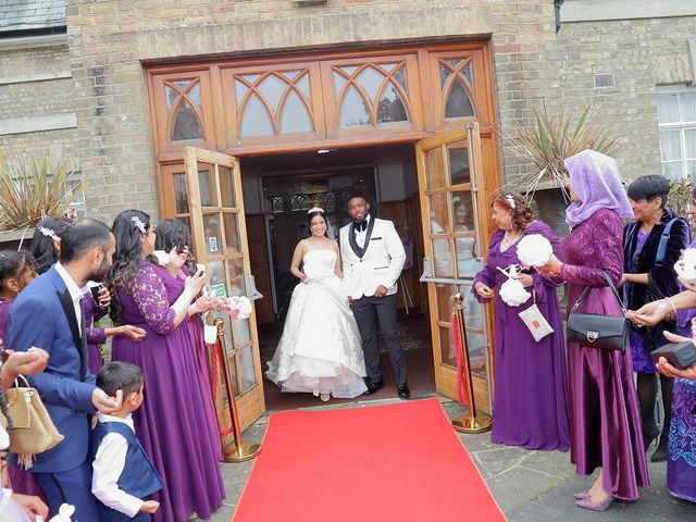 Jermaine and Sara&apos;s Wedding in Weybridge, Surrey 54