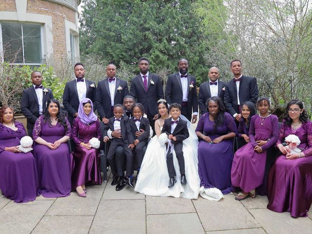 Jermaine and Sara&apos;s Wedding in Weybridge, Surrey 82