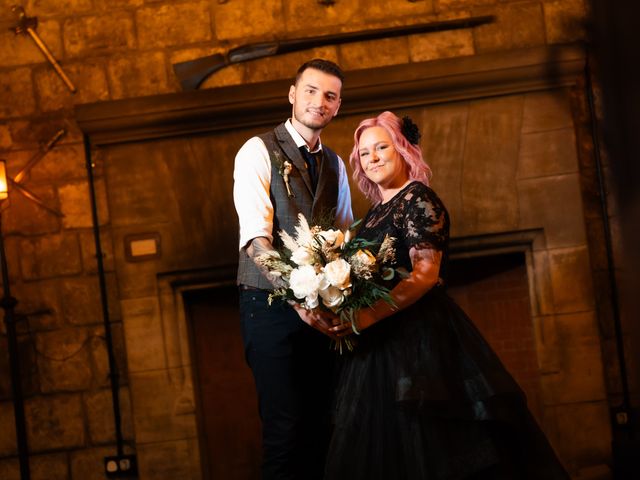 Jake and Bex's Wedding in Bamburgh, Northumberland 6
