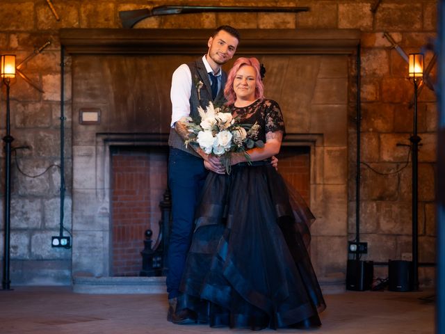 Jake and Bex's Wedding in Bamburgh, Northumberland 8