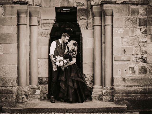 Jake and Bex's Wedding in Bamburgh, Northumberland 10