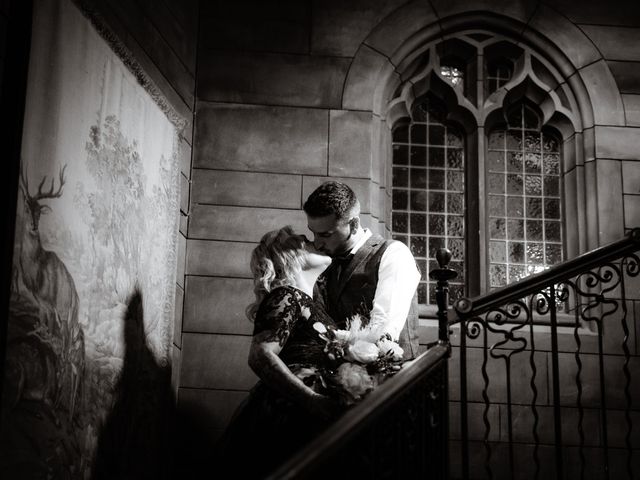 Jake and Bex's Wedding in Bamburgh, Northumberland 11