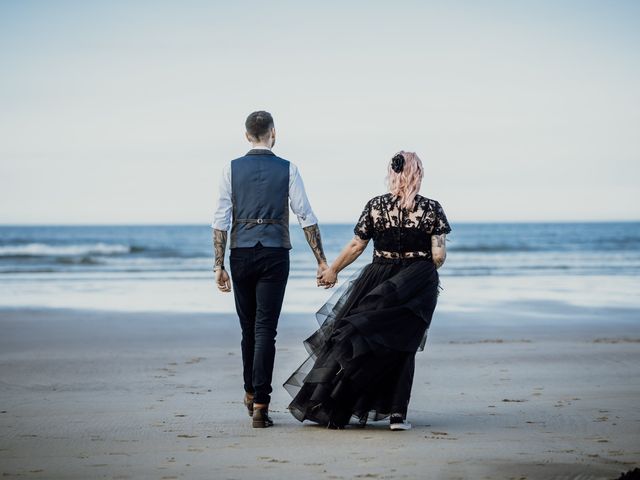 Jake and Bex's Wedding in Bamburgh, Northumberland 17