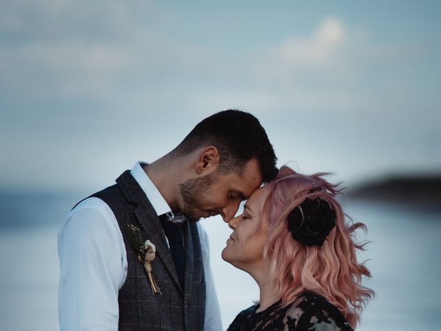 Jake and Bex's Wedding in Bamburgh, Northumberland 19