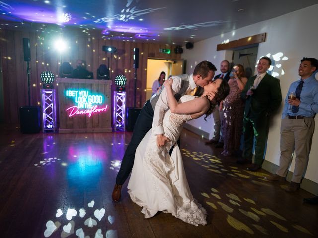 George and Abi's Wedding in Endon, Staffordshire 9
