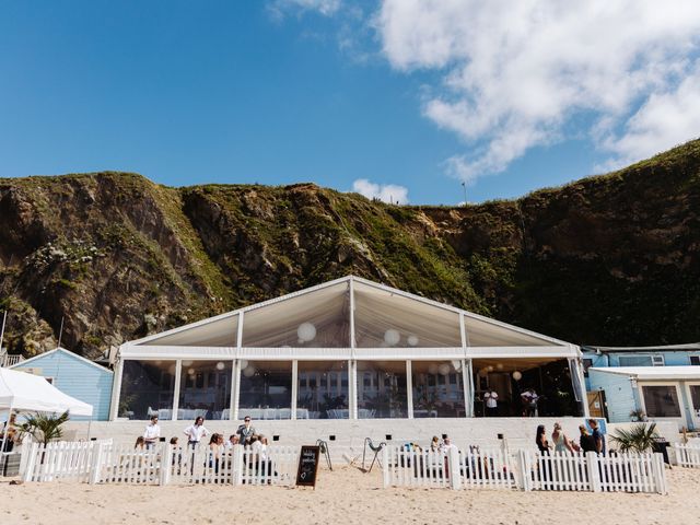 Steven and Hannah&apos;s Wedding in Newquay, Cornwall 20