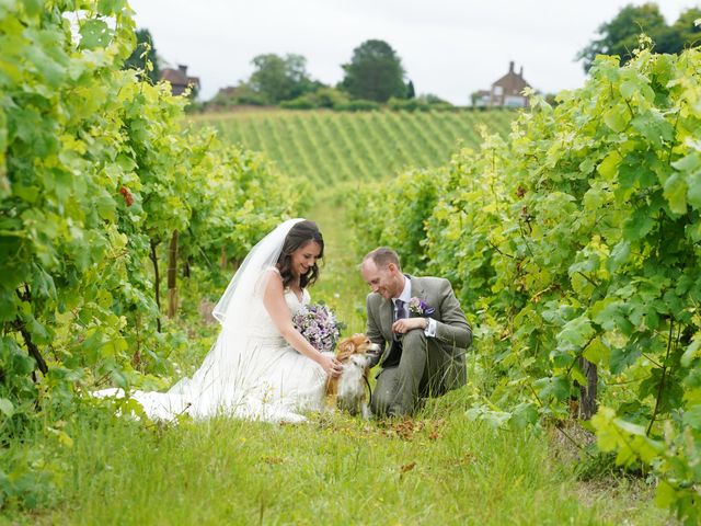 Joanna and Nick's Wedding in Dorking, Surrey 10