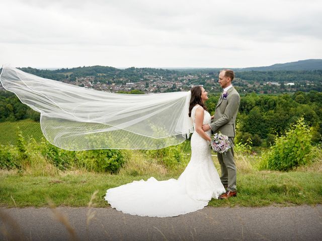 Joanna and Nick's Wedding in Dorking, Surrey 15