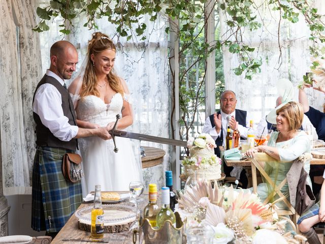 Paula and Eric's Wedding in Scottish Borders, Lothian &amp; Borders 19