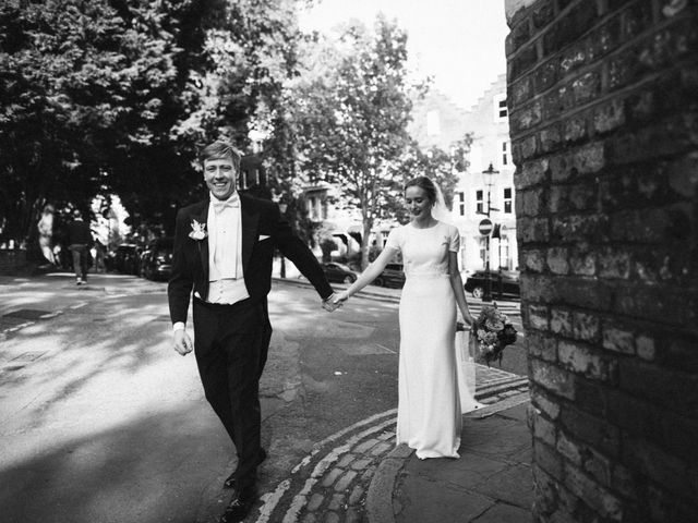 Fredrik and Trine's Wedding in Central London, South West London 13
