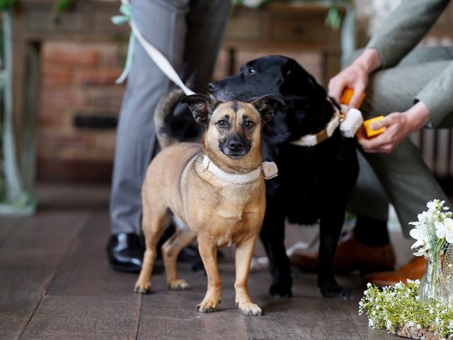 Gus and Nicky's Wedding in Bramber, West Sussex 12