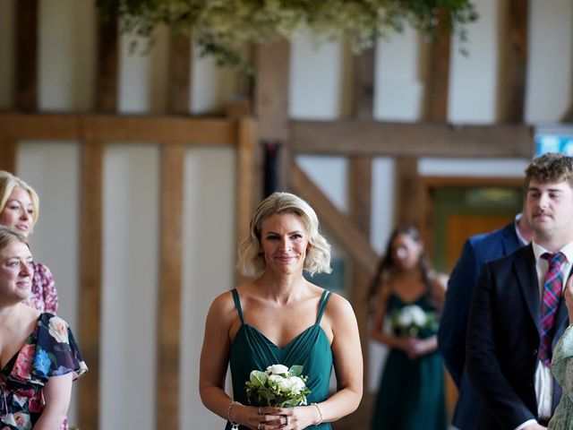 Gus and Nicky's Wedding in Bramber, West Sussex 14