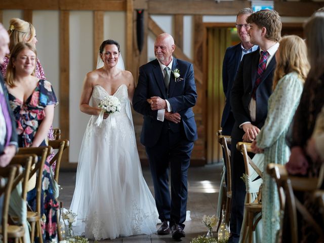 Gus and Nicky's Wedding in Bramber, West Sussex 15
