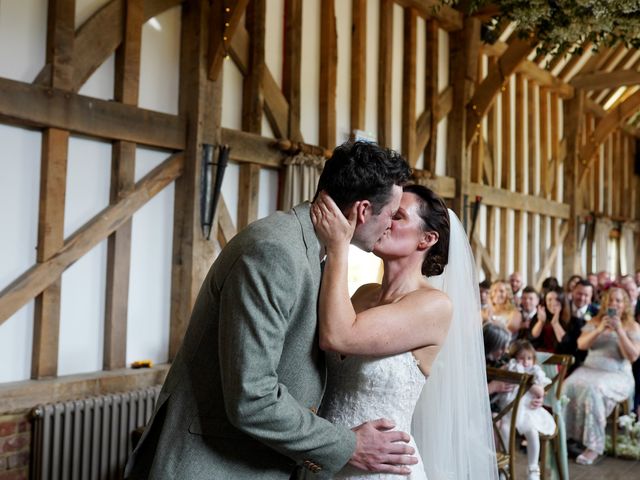 Gus and Nicky's Wedding in Bramber, West Sussex 16