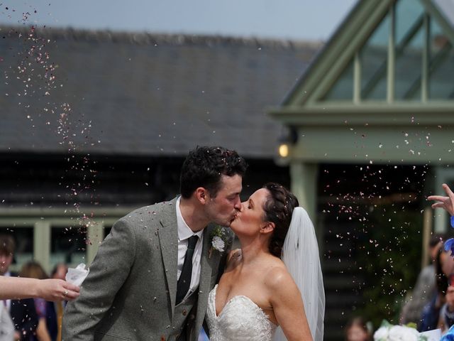 Gus and Nicky's Wedding in Bramber, West Sussex 17