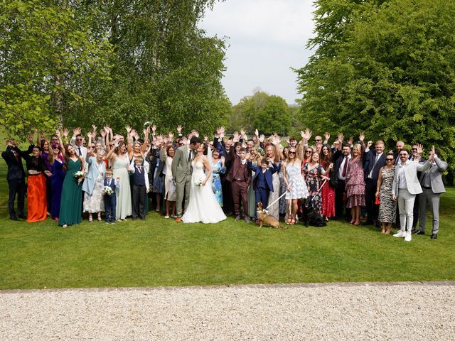 Gus and Nicky's Wedding in Bramber, West Sussex 19