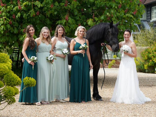 Gus and Nicky's Wedding in Bramber, West Sussex 21