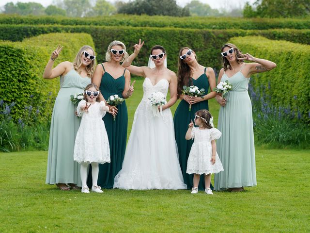 Gus and Nicky's Wedding in Bramber, West Sussex 22