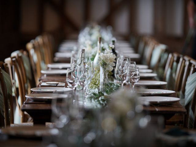 Gus and Nicky's Wedding in Bramber, West Sussex 29