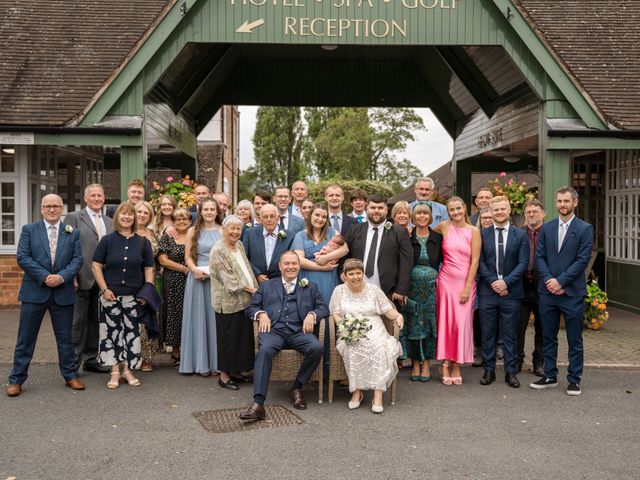 Samantha and Steve's Wedding in Worcester, Worcestershire 32