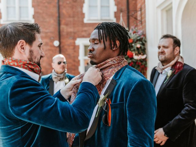 Ade and Cat&apos;s Wedding in Tower Hamlets, North London 5