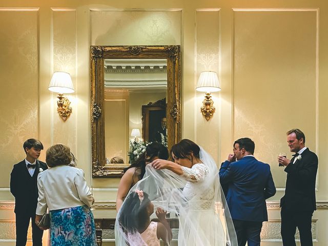 Andrew and Tracey's Wedding in Hedsor, Buckinghamshire 3