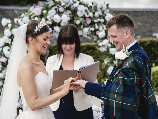 Chloe and Chris's Wedding in New Lanark, Central &amp; Glasgow 5