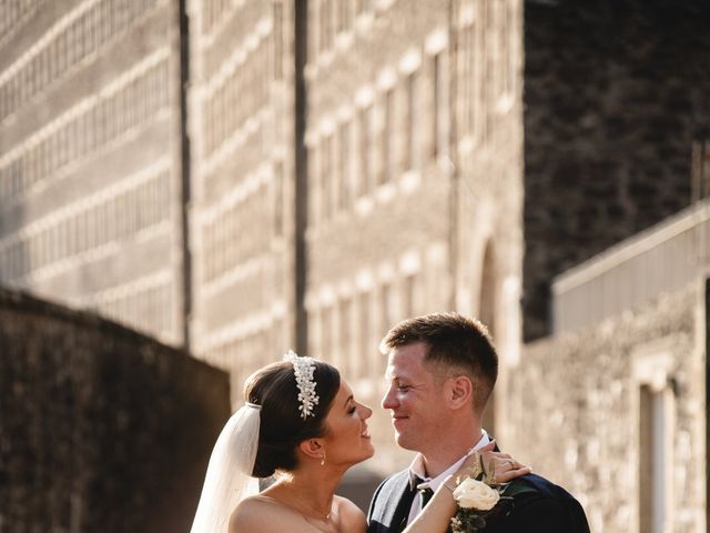 Chloe and Chris's Wedding in New Lanark, Central &amp; Glasgow 10