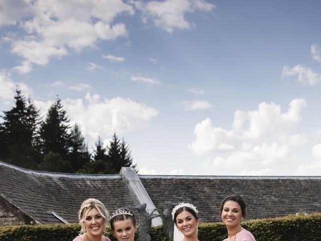 Chloe and Chris's Wedding in New Lanark, Central &amp; Glasgow 14