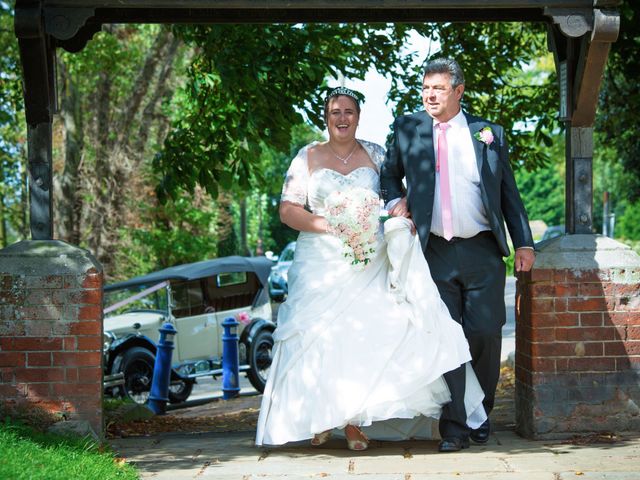 Royston and Kelly&apos;s Wedding in Old Minster, Kent 9