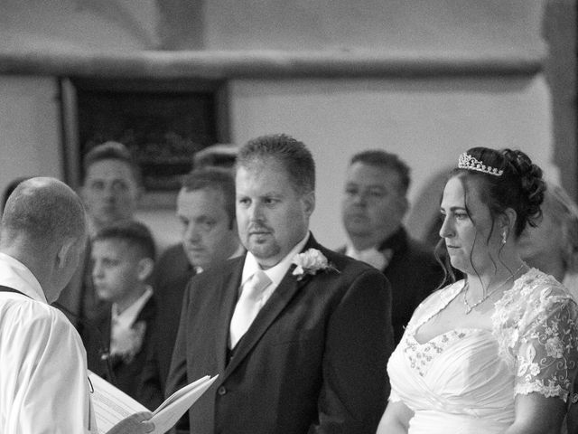 Royston and Kelly&apos;s Wedding in Old Minster, Kent 10