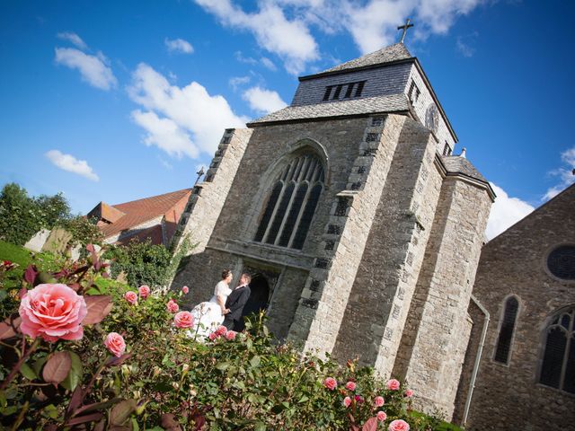 Royston and Kelly&apos;s Wedding in Old Minster, Kent 18