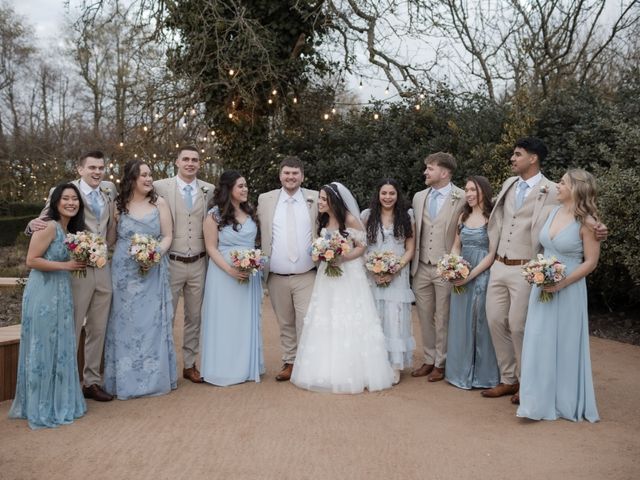 Harry and Ella's Wedding in Swingfield Minnis, Kent 2