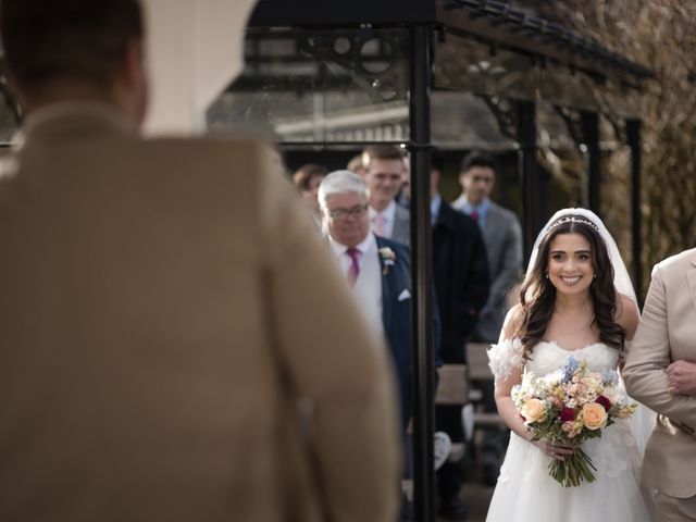 Harry and Ella's Wedding in Swingfield Minnis, Kent 8