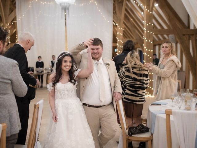 Harry and Ella's Wedding in Swingfield Minnis, Kent 10