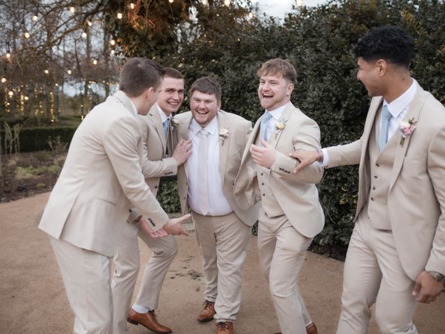 Harry and Ella's Wedding in Swingfield Minnis, Kent 11