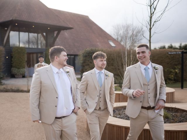 Harry and Ella's Wedding in Swingfield Minnis, Kent 12