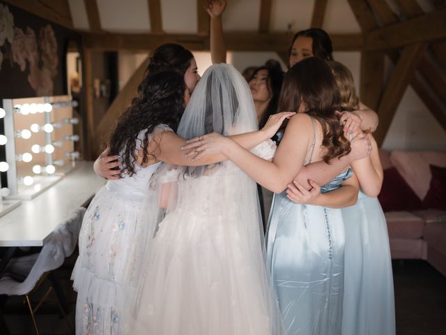 Harry and Ella's Wedding in Swingfield Minnis, Kent 21