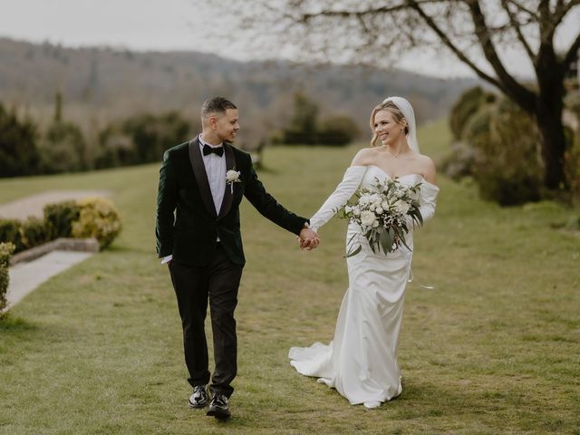 Tremaine  and Aisha's Wedding in Latimer, Buckinghamshire 3