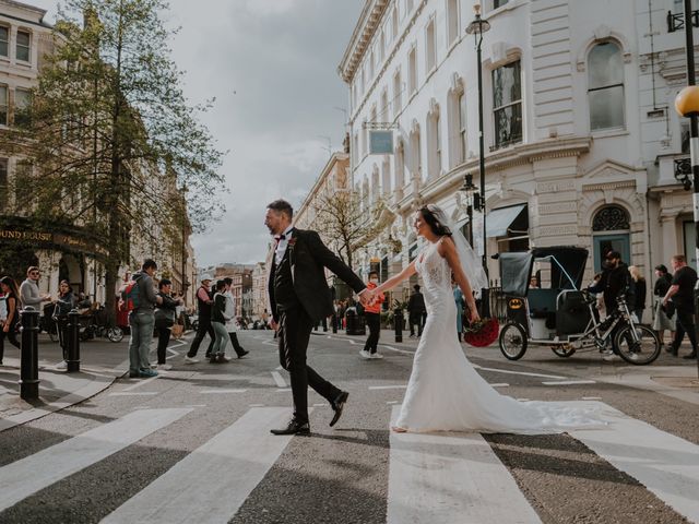 Charlotte Capel and Robbie Capel&apos;s Wedding in Covent Garden, West Central London 10