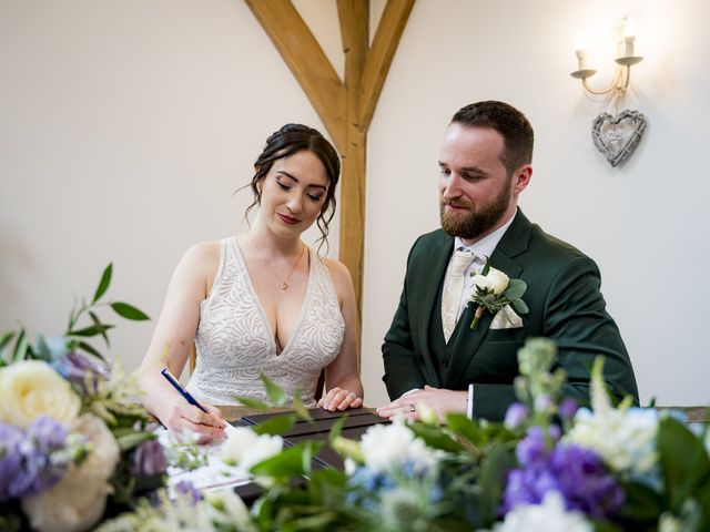 Sam and Victoria&apos;s Wedding in Atherstone, Warwickshire 34