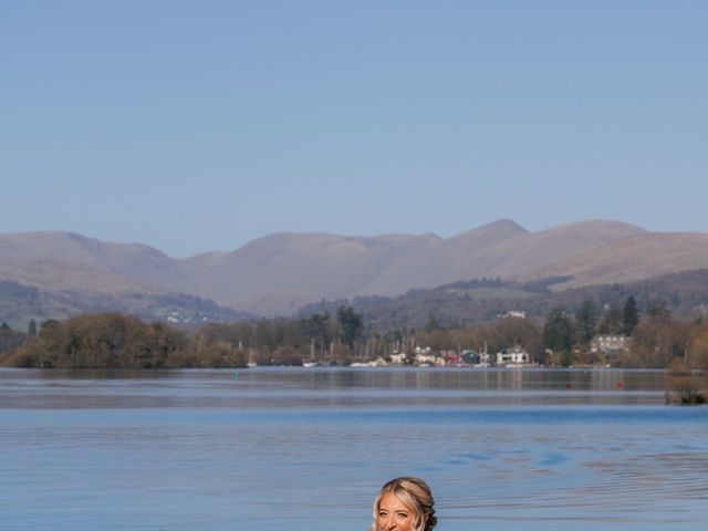 Jamie and Tiana's Wedding in Windermere, Cumbria 9