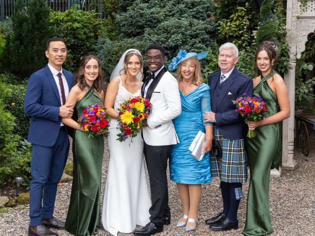 Ufuoma and Abigail's Wedding in Scottish Borders, Lothian &amp; Borders 12