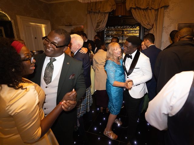 Ufuoma and Abigail's Wedding in Scottish Borders, Lothian &amp; Borders 32