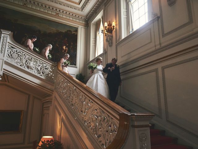 John and Rebecca&apos;s Wedding in Knowsley Hall, Merseyside 52