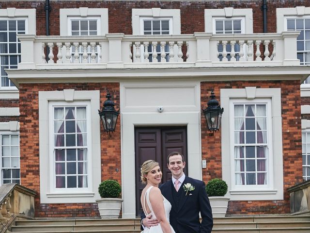 John and Rebecca&apos;s Wedding in Knowsley Hall, Merseyside 70