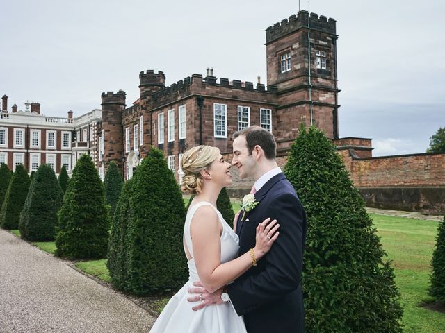 John and Rebecca&apos;s Wedding in Knowsley Hall, Merseyside 71