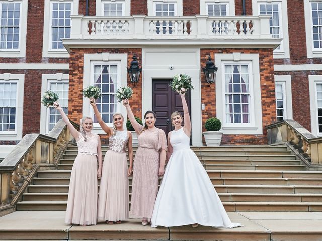 John and Rebecca&apos;s Wedding in Knowsley Hall, Merseyside 81