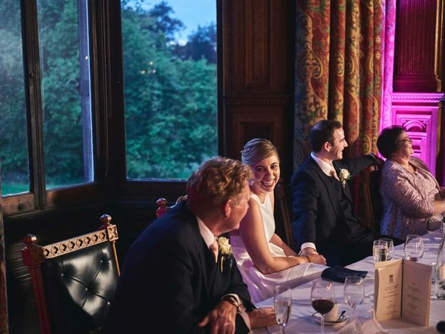 John and Rebecca&apos;s Wedding in Knowsley Hall, Merseyside 89