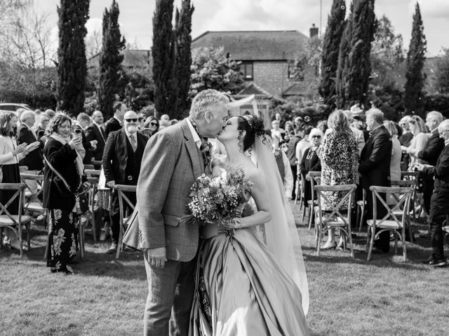 Marc and Joanna&apos;s Wedding in Long Crendon, Buckinghamshire 11